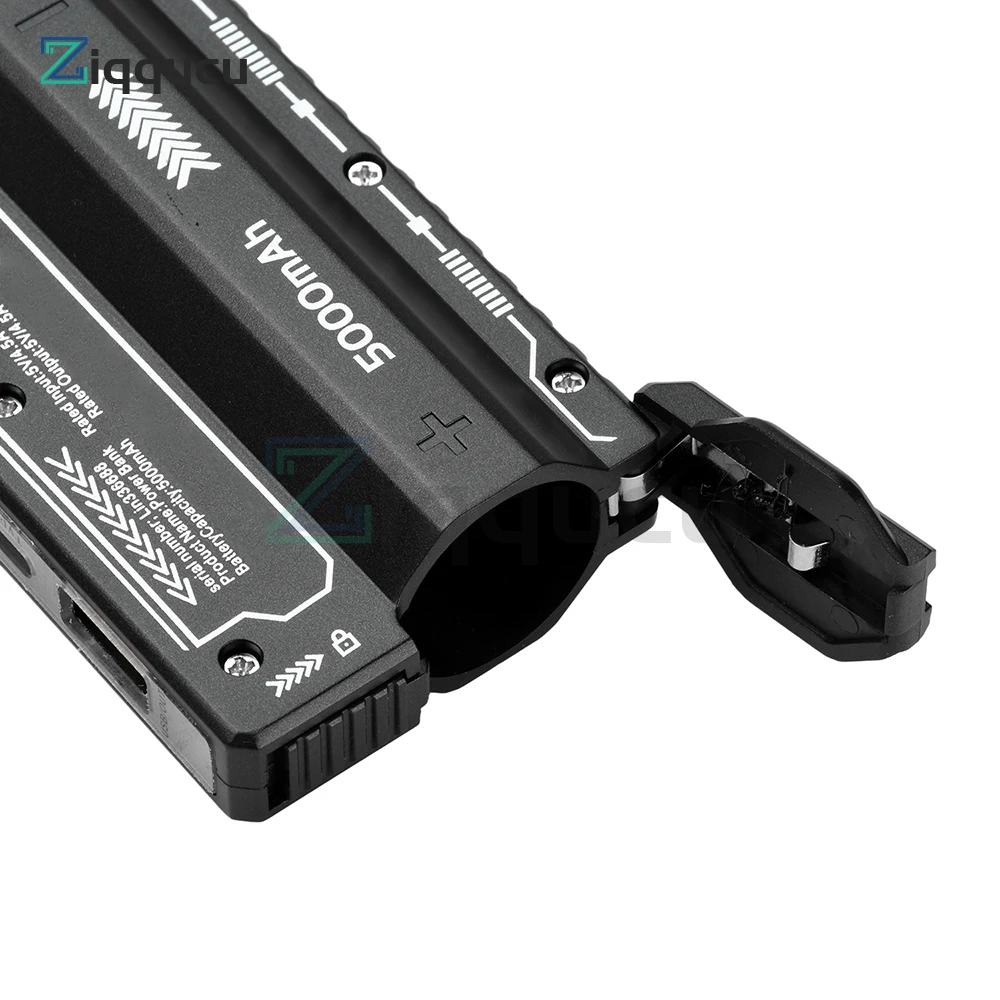 1 قطعة خالية من لحام 21700 علبة بنك الطاقة PD 20 واط شحن سريع مع كابل مدمج قابل للفصل لتقوم بها بنفسك علبة بطارية-بدون بطارية