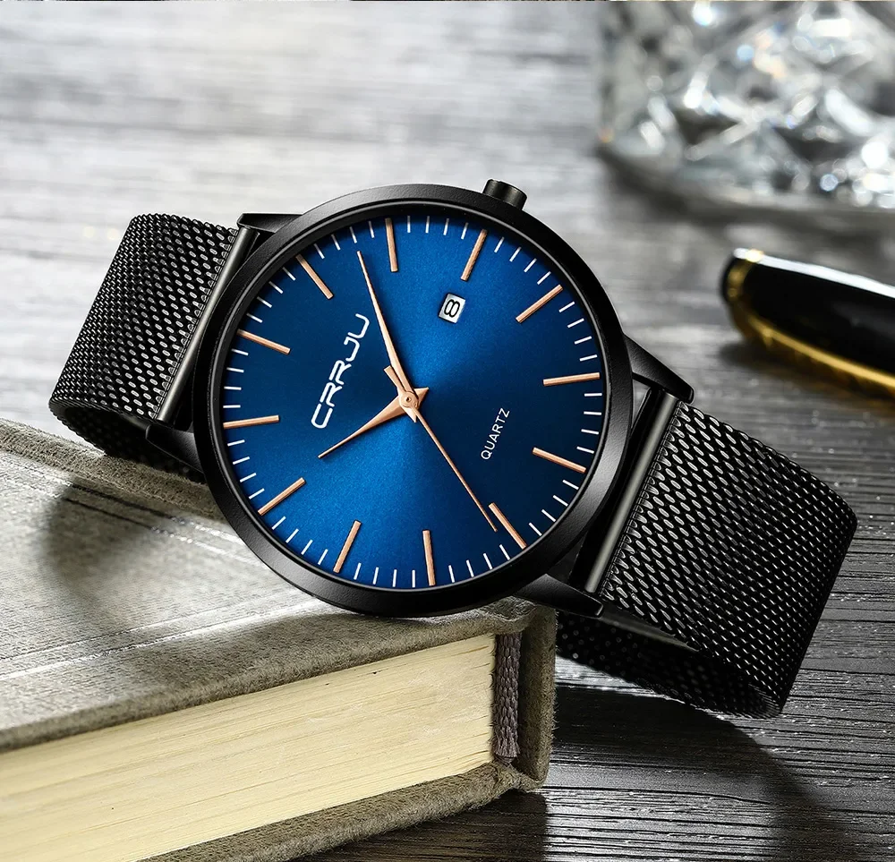 HANNAH MARTIN Orologio da Polso Donna Ultra Sottile Quarzo Acciaio