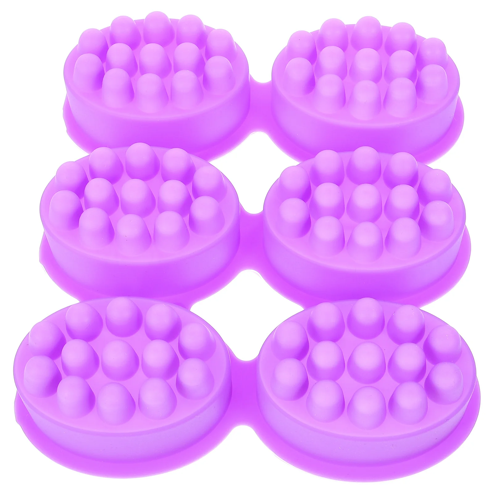 1pc 3D Silicone Soap Mold Massage Shape Mold for Massage Therapy Soap Making Tool Oval Spa Soap Mould Crafts Accessories