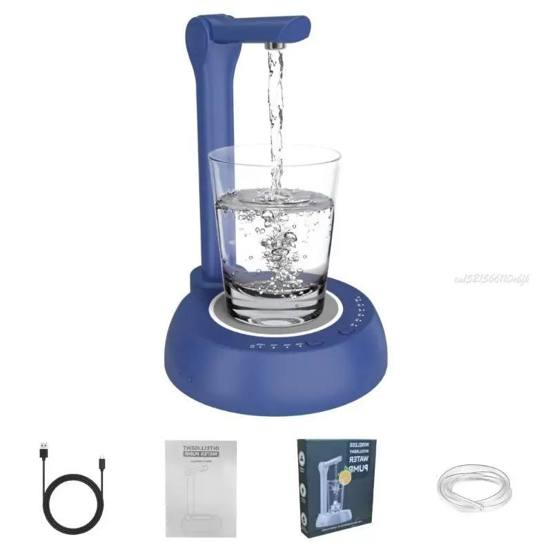 27RB موزع زجاجة المياه الكهربائية محمولة مضخة شرب المكتب المحمولة مناسبة لزجاجات 1-5 جالون مع شحن النوع C