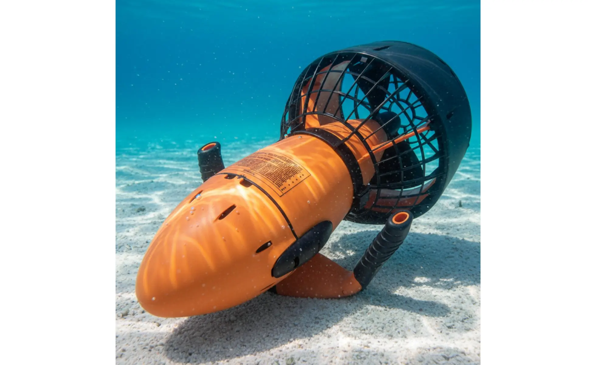 Electric Underwater Scooter 450W Engine Diving Scooter Underwater Propulsion Device Rechargeable Battery Aquatic Gear for Divers