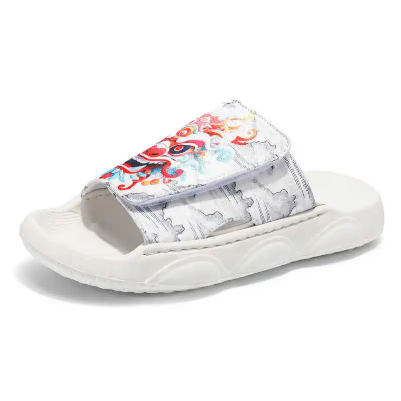 Ablution صنادل الصيف للرجال نعال شاطئ زلات الأحذية الأصلية رجل الوجه بالتخبط أحذية رياضية صفقات رياضية إعادة البيع باهظة الثمن