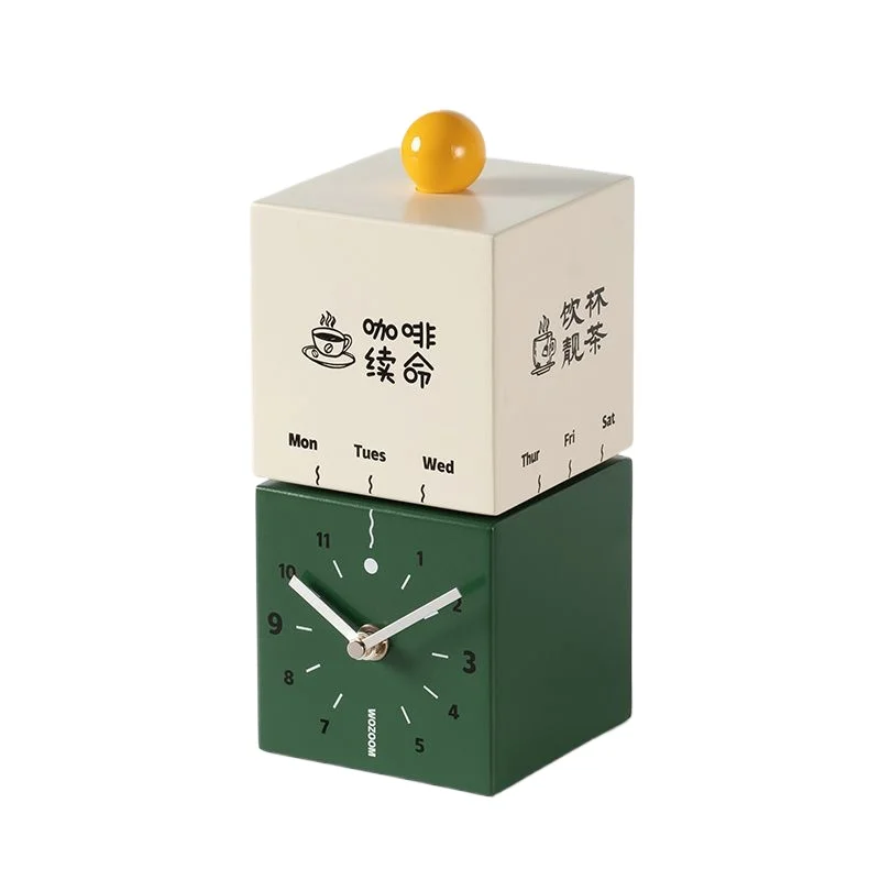 

Simple desk ornament seat pendulum desktop creative light luxury watch