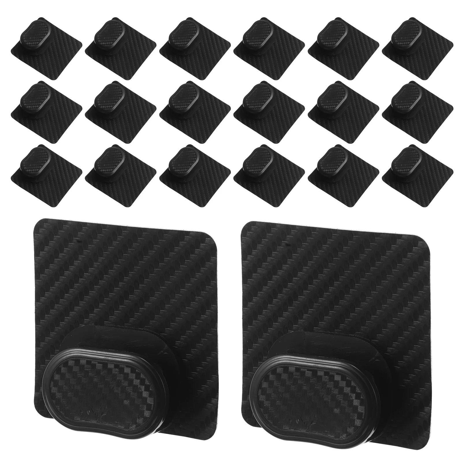 

20Pcs Car Floor Mat Fixing Clips Carpet Anti Slip Grip Double Sided Tape Fastener for Universal Car Suv Truck Mat Holder Rug