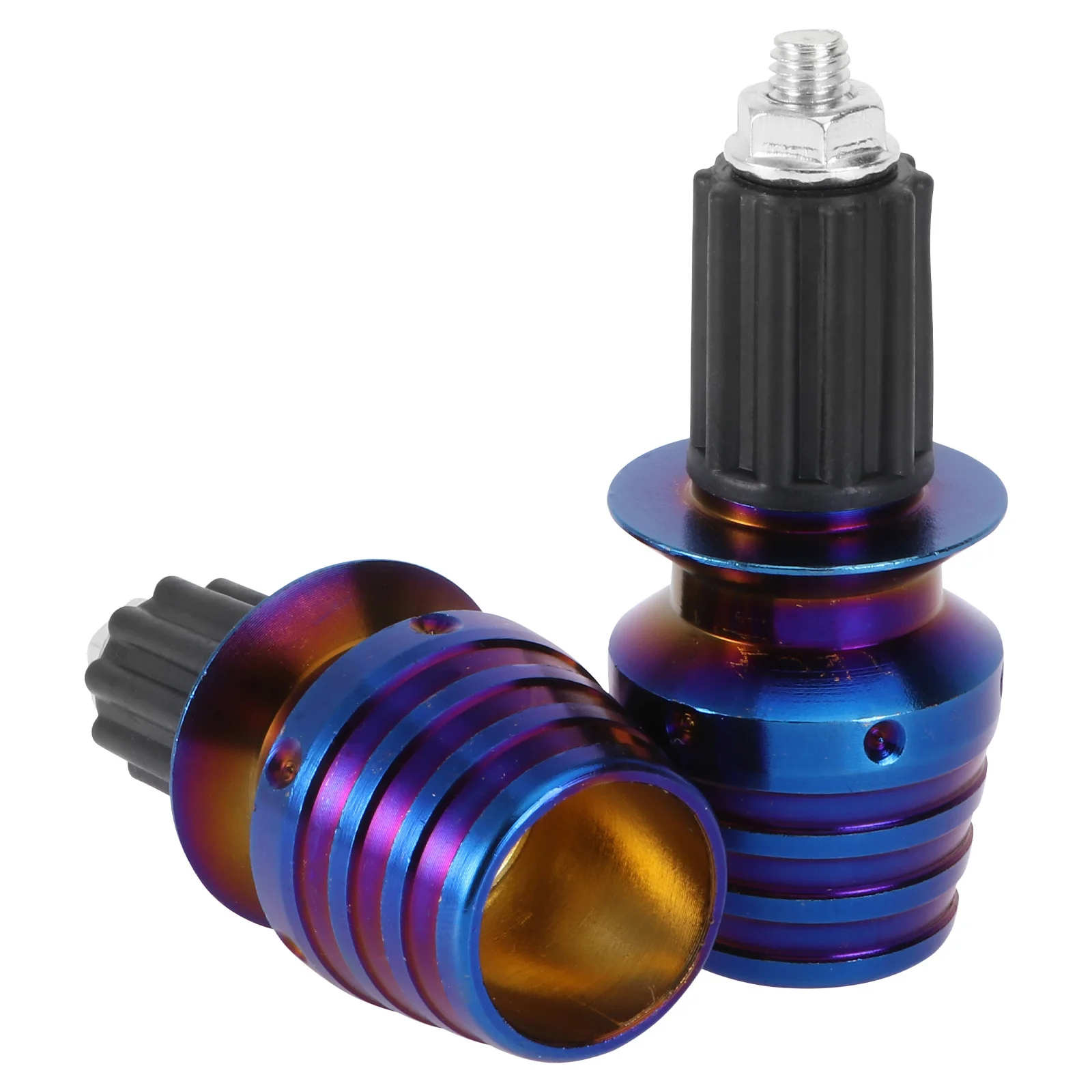 

2Pcs Motorcycle Handlebar Plugs Alloy Gear Balanced Plug Reduce Vibration Motorcycle Handlebar Ends Accessories