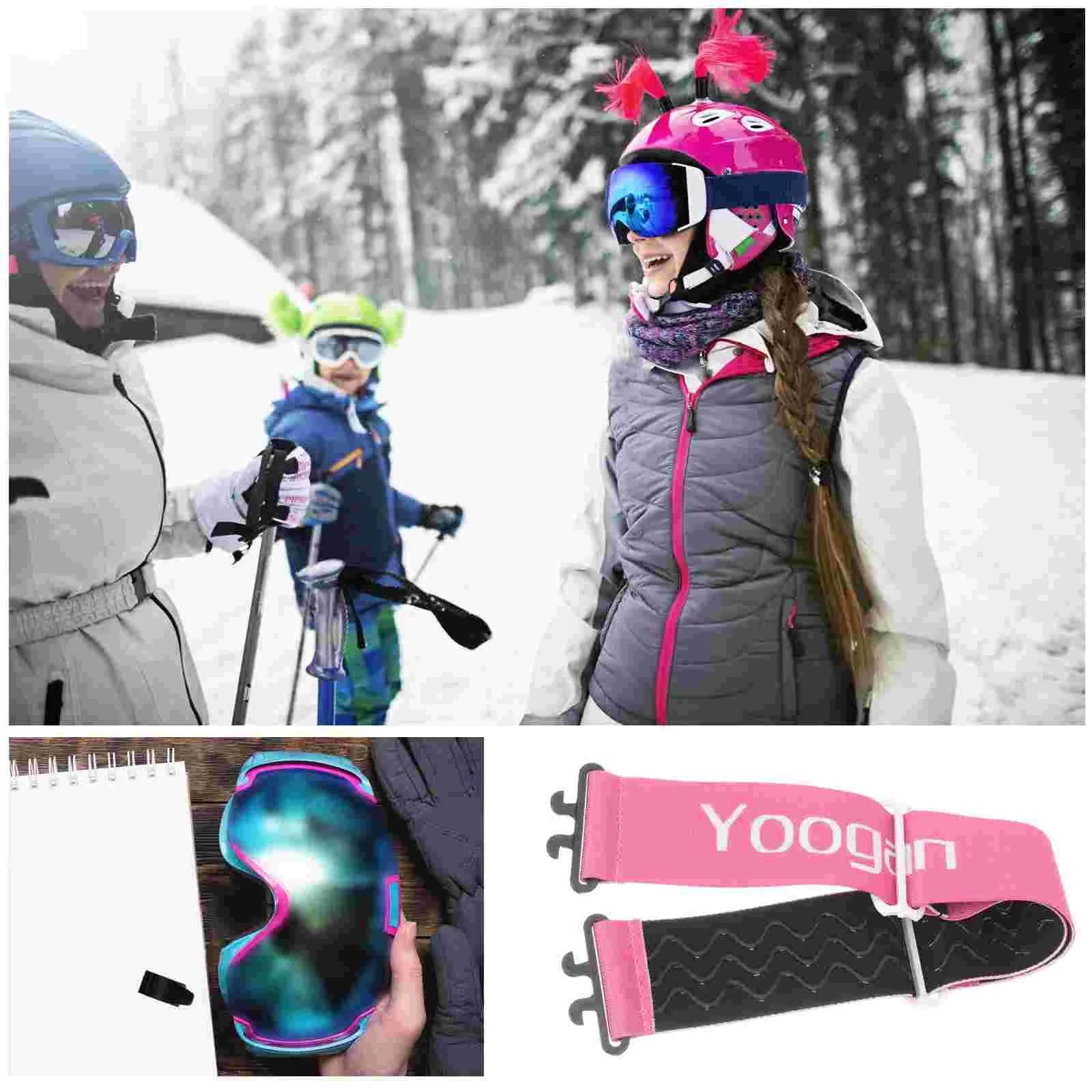 Ski Goggle Strap Beautiful Look Goggles Elastic Household Practical Glasses Spandex Adjustable