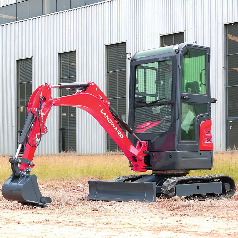 Petit pelle à moteur Kubota de 1.8 tonnes, 2600 KG, ensaceur agricole de haute qualité, Mini pelle sur chenilles pour la maison, EPA, personnalisé, vente en gros