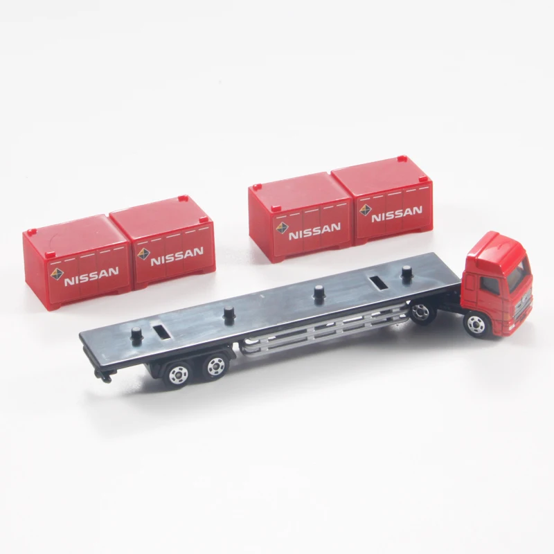 Takara Tomy Simulation Legierung Auto Modell Nr. 144 lange Hino Container Transport schwere LKW, Jungen Spielzeug, Kinder Weihnachts geschenke