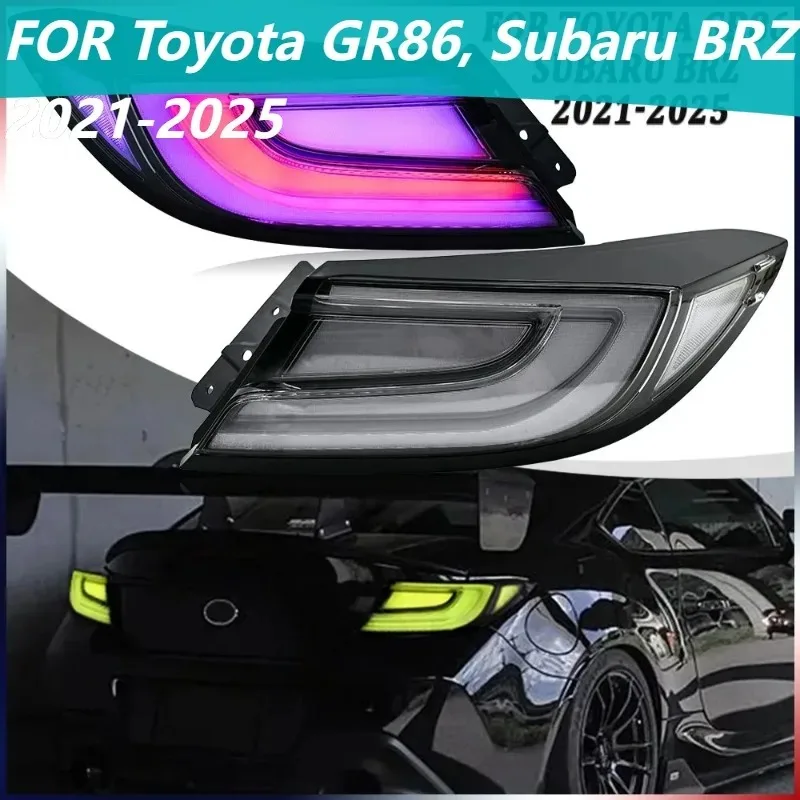 

Для Toyota GR86 для Subaru BRZ 2021-2025 RGB светодиодные задние фонари Plug and Play набор стоп-сигналов