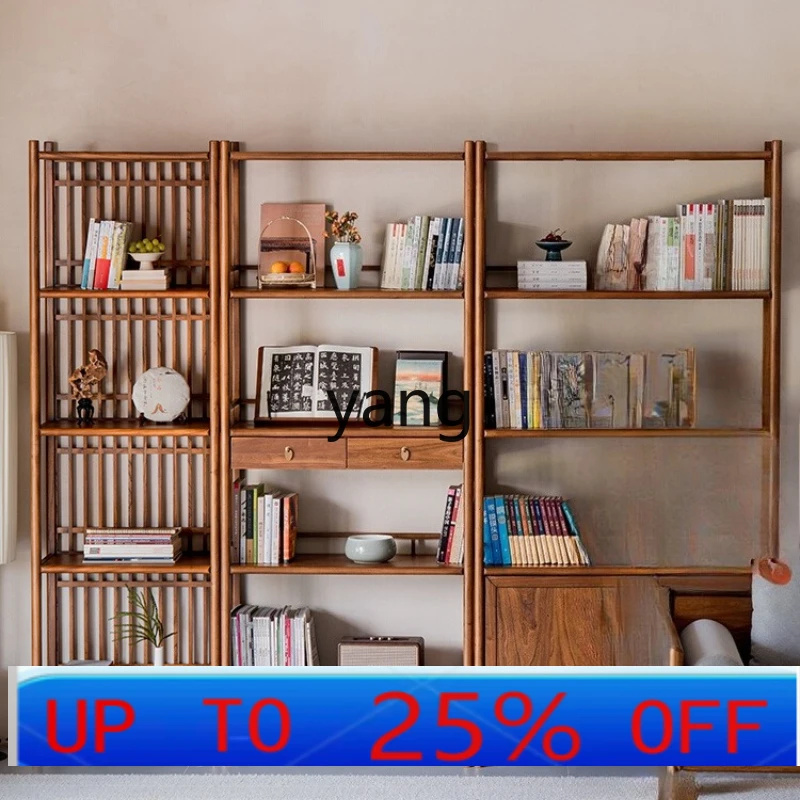 

lmm Duobao Pavilion Old Elm Tea Set Shelf Tea Room Display Shelf New Chinese Bogu Shelf