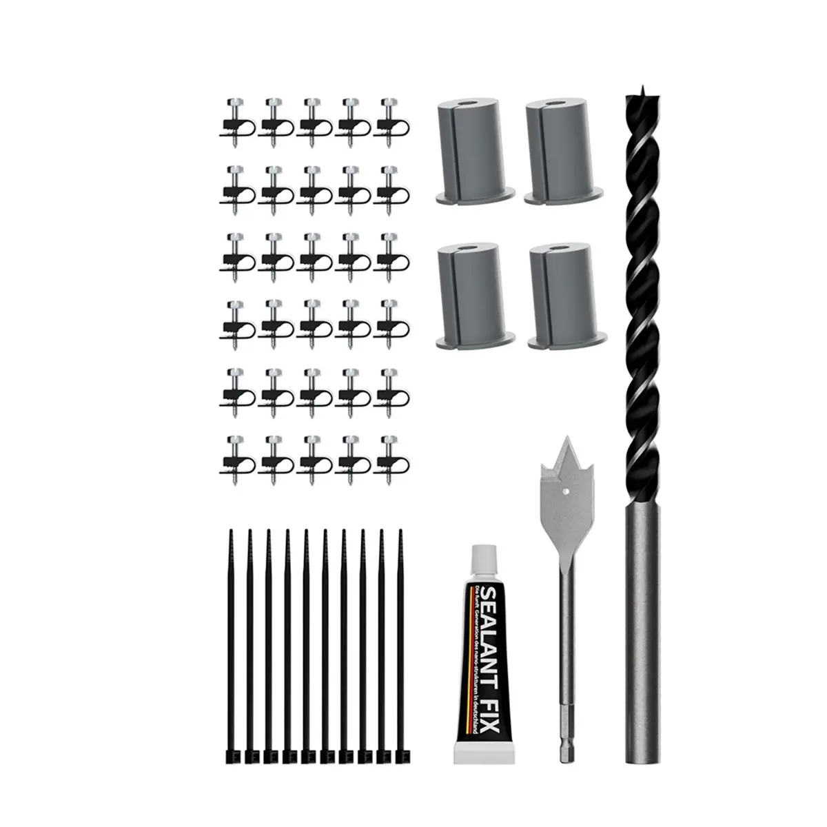 Best of 2026 Cable Routing Kit for Gen 2 Gen 3 Cable Grommets Wall Pass Through Tool Kit for Roof Mounting Wall Mount