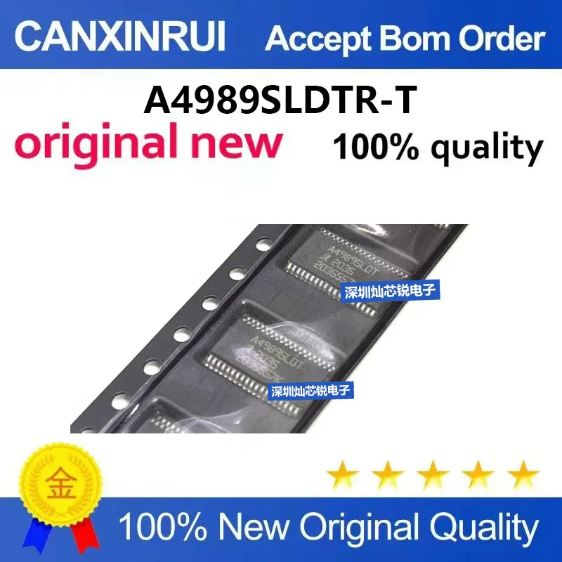 (5-100pieces)Brand new original A4989SLDTR A4989 SMD TSSOP38 motor driver IC