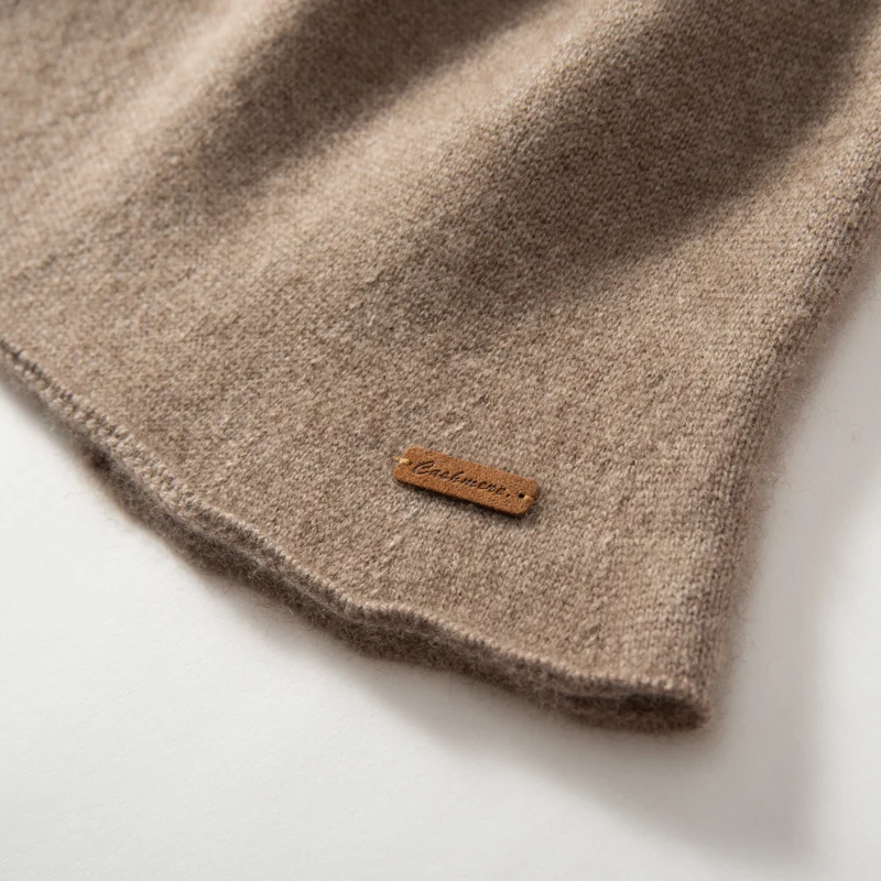 MERRILAMB Neue Kaschmir Eimer Hüte Herbst Winter Hohe Qualität Mode Im Freien Einfarbig Warme Kaschmir Gestrickte Kappe für Frauen – Detail 15