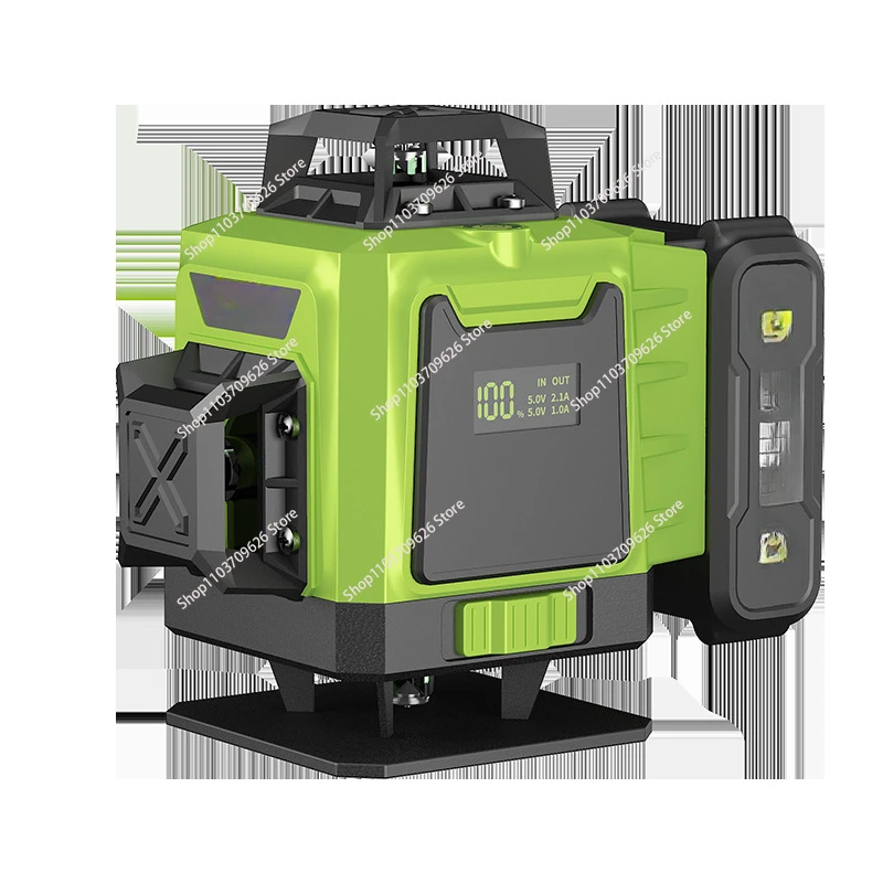 3D\4D Laser Level 12/16 Lines Horizontal And Vertical With Remote Control 8 Lines 360°Self-leveling Laser Levels