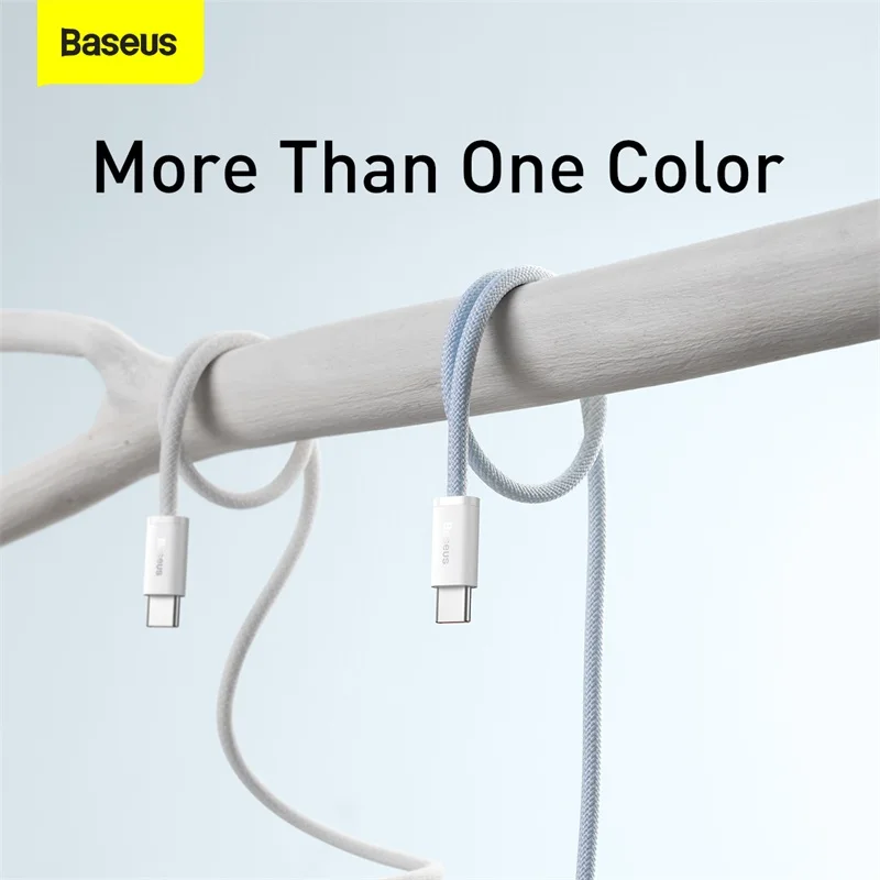 Baseus C타입-USB C타입 케이블, 맥북 프로, 아이패드, PD 고속 충전기, 샤오미, 삼성, 화웨이용, 100W