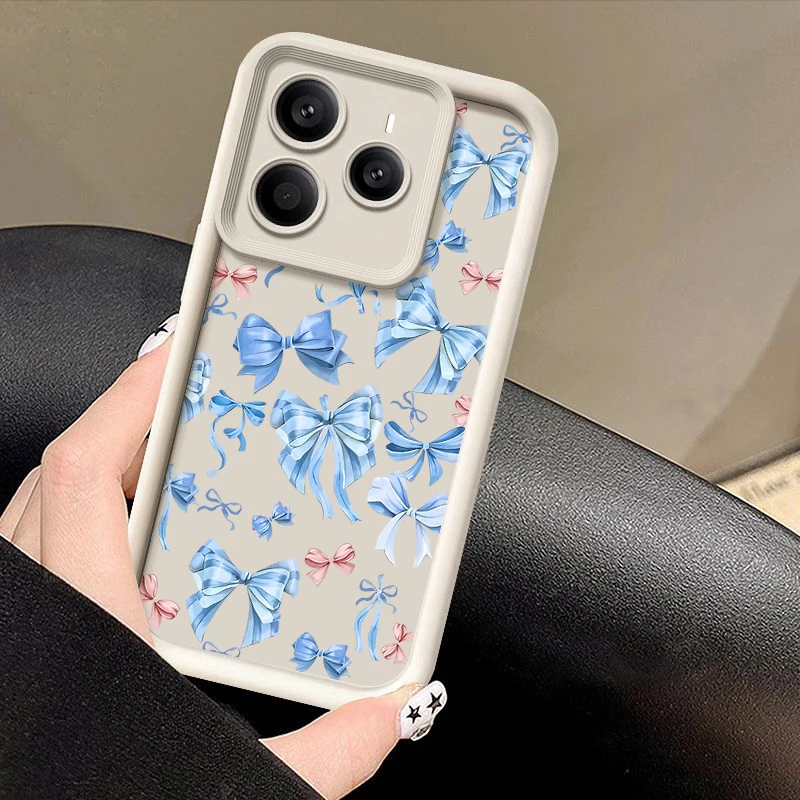 حافظة لهاتف شاومي ريدمي نوت 14 13 12 برو نوت 13 14 برو بلس 5G 13 13C 4G 11 10 Pro غطاء سيليكون من البولي يوريثان