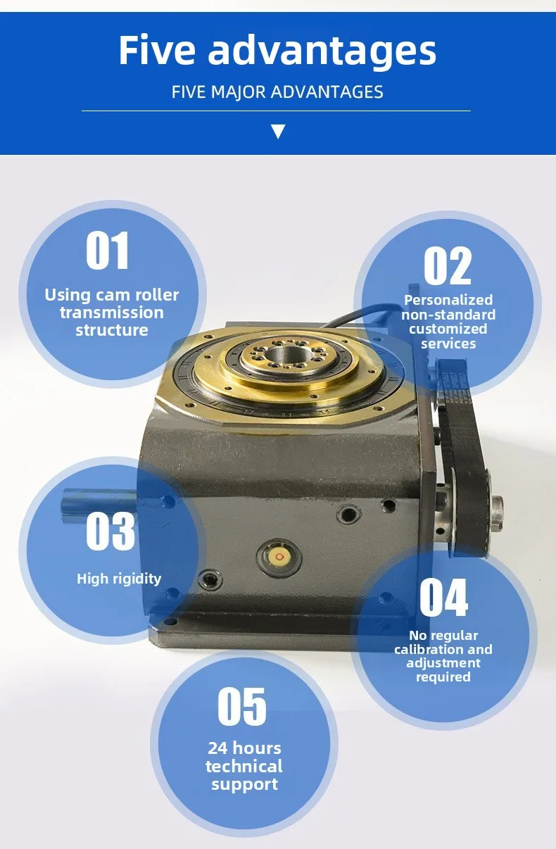آلية نقل كام الفاصل التلقائي عالية السرعة الدقة آلة التنصت باستخدام الحاسب الآلي