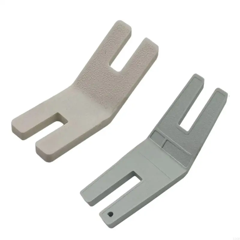 2025 Nuevo 2pcs Máquina coser Juita Presser Foot Herramienta costura Botón Placa espacio libre