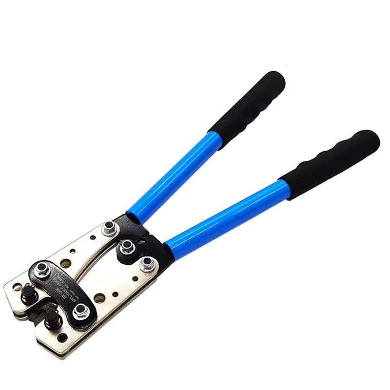 Battery Cable Lug Crimping Tool for 8, 6, 4, 2, 1, 1/0 AWG Heavy Duty Wire Lugs with Wire Shear Cutter - view 6