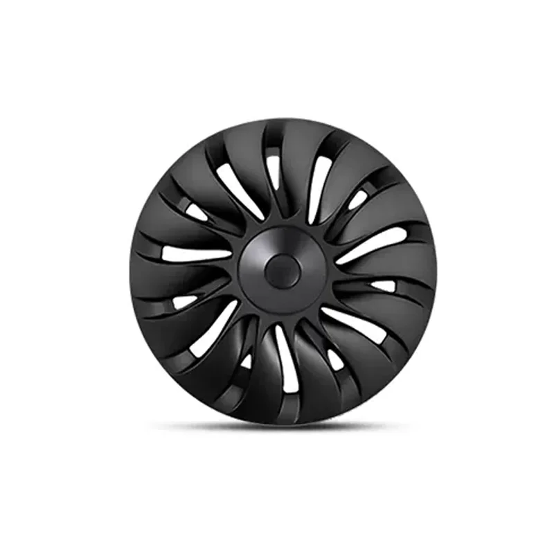 

Tesla 17-23 Model Y Wheel Hub Cover, 19 Inch 20 Inch Matte Black Wheel Hub Cover Suitable For Model Y Wheel Cover Kit