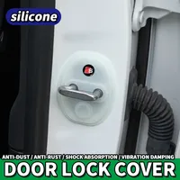 Silicone Car Door Protector - Shockproof, Mute, For Audi sline TT Q2 Q3 Q5 Q7 Q8 A3 A4 A5 A6 A7 R8 B5 B6 B7 B8 C5 C6 C7 V8