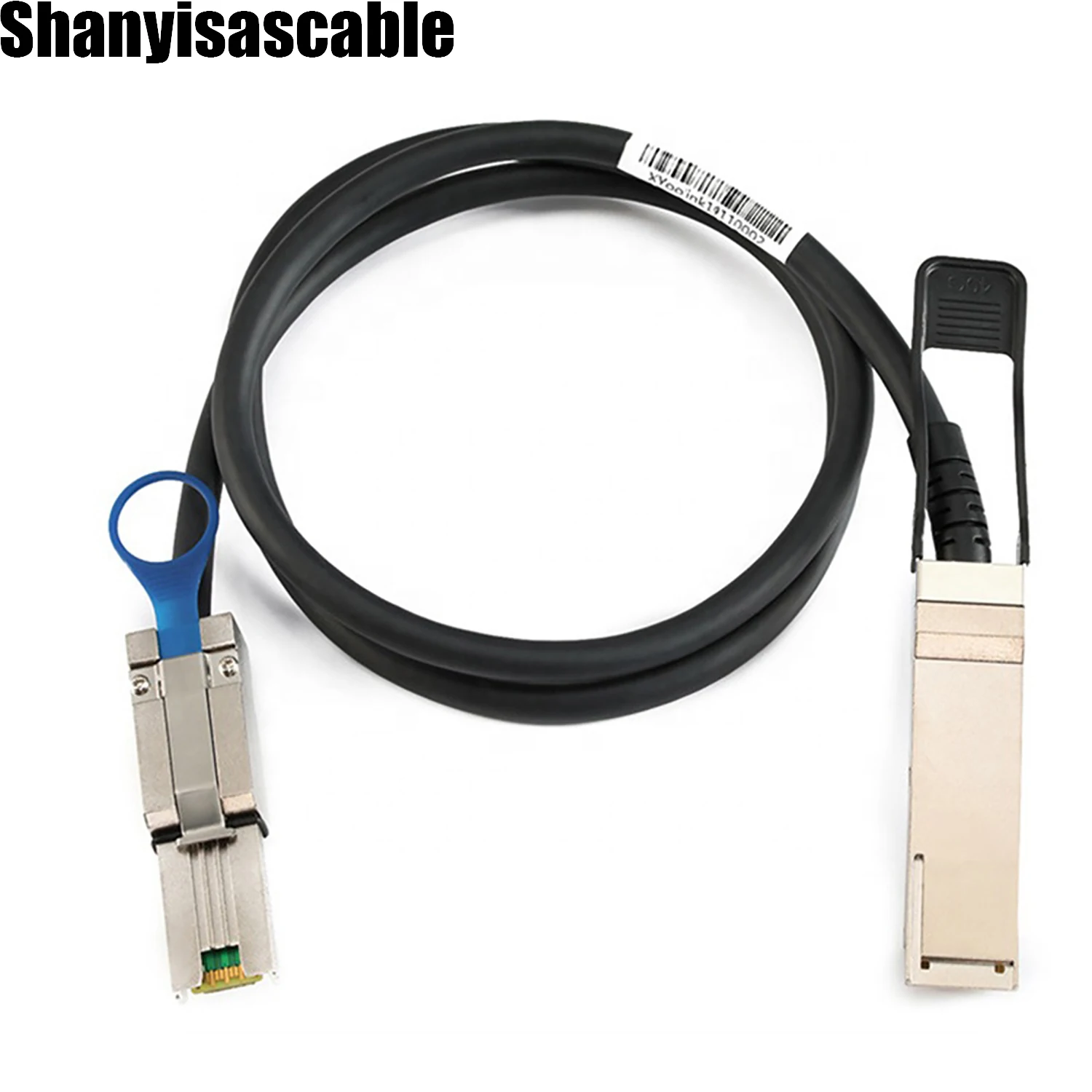 2.0M MiniSAS HD SFF-8088 to QSFP SFF-8436 SAS Copper Passive Cable adapter for NetApp