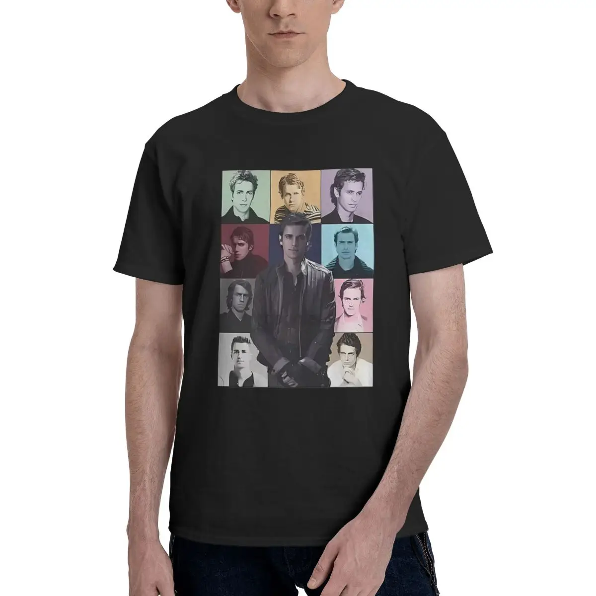 

Hayden Christensen The Eras Tour 100% Cotton Casual Breathable Confortable Manga Football Shirts 2025 Tshirts Men