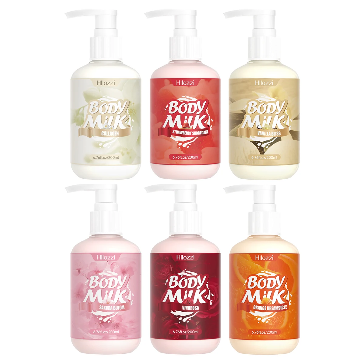 

200 мл Лосьон для тела увлажняющий, освежающий и нежирный, питающий кожу, увлажняющий кожу, стойкий аромат