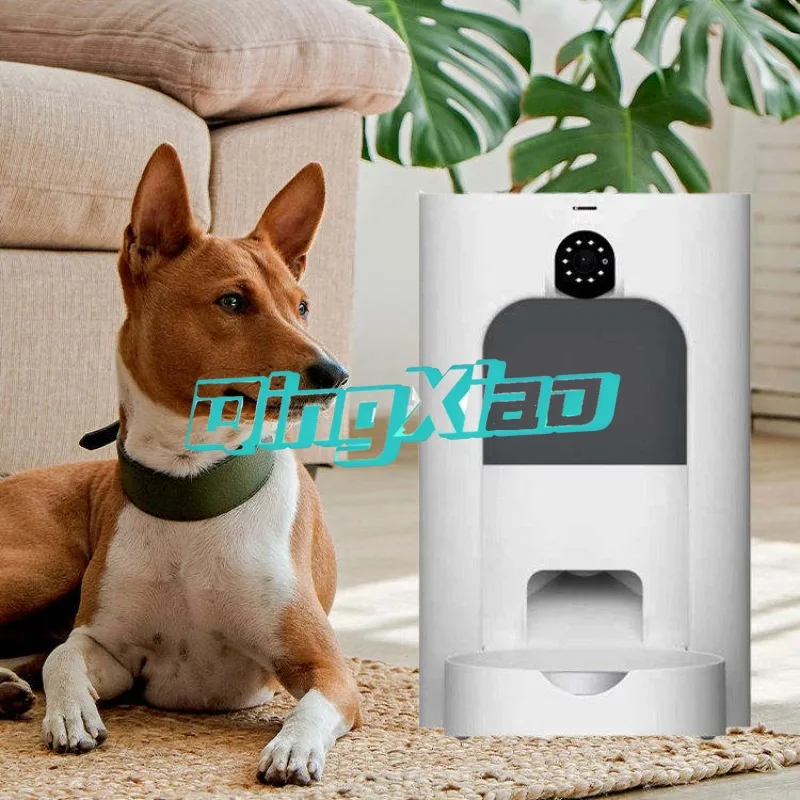 Smart WiFi Pet Feeder For Cat Dog 3 5L Large Capacity Anti Jam Gravity Backup Battery Option Automated Timed Feeding Station