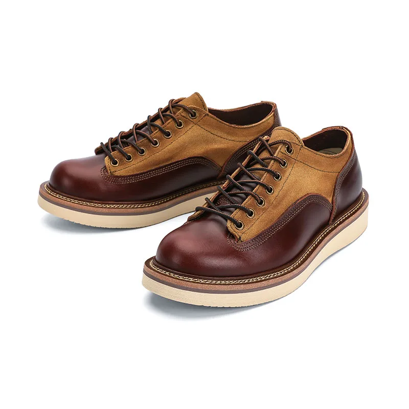 Modern Men's Soft Leather Mixex Colors Motorcycle Shoes Young Male Concise All-match Oxfords