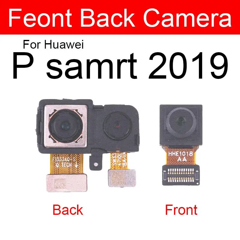 Front Rear Camera For Huawei P Smart Pro Plus 2019 P Smart Z Back Main Front Facing Camera Module Flex Cable Parts