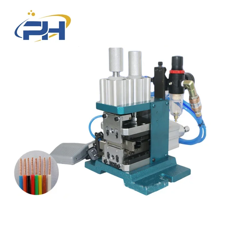 3FN pneumatic wire stripping twisting machine