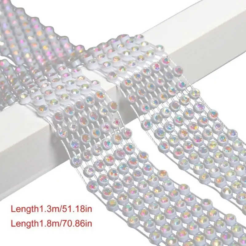 39BD النساء المألوف أنيقة الراين ربطة العنق مجوهرات كريستال قلادة طويلة وشاح قميص طوق منديل للحزب #6