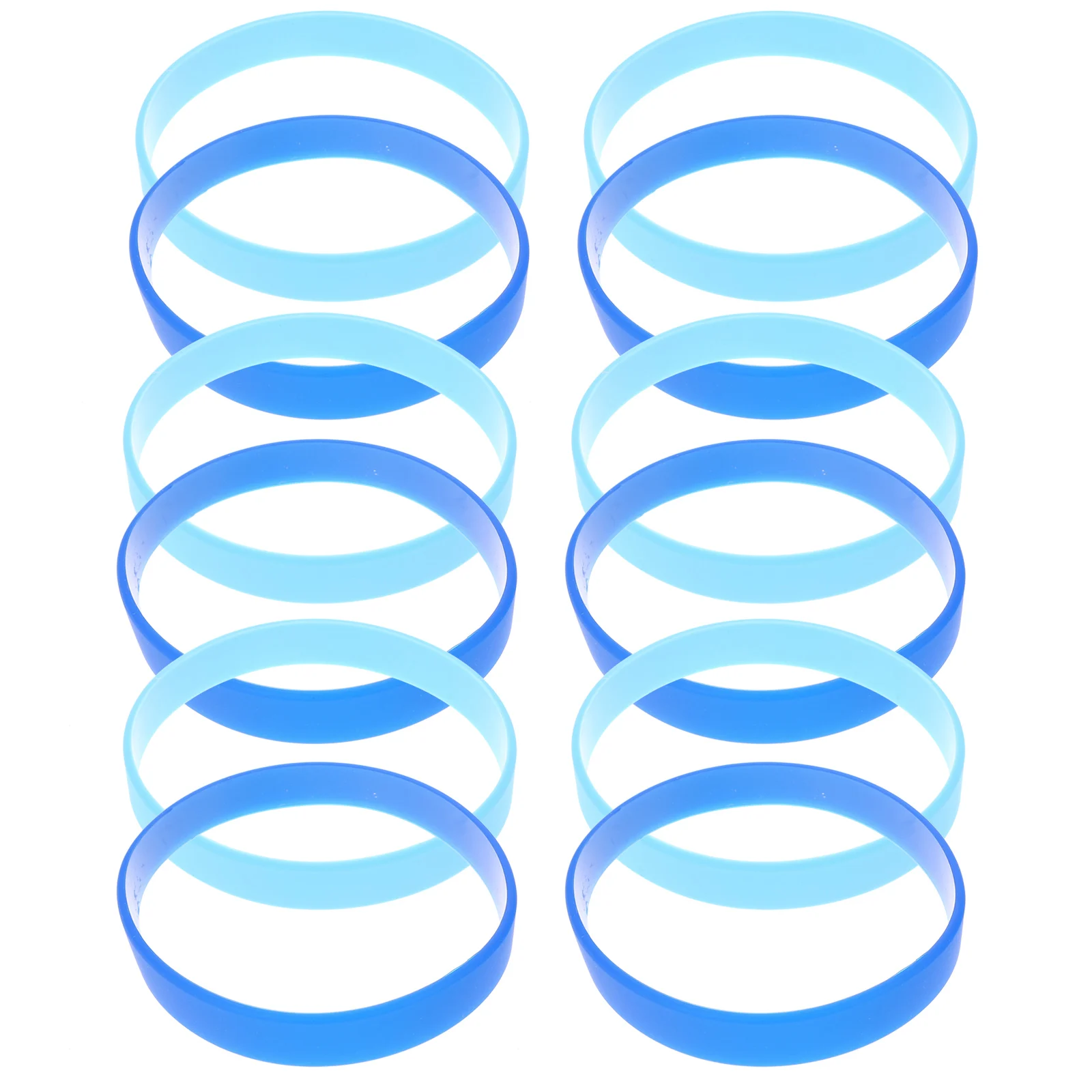 

24pcs Silicone Decorative Bracelets Sports Thin Wristbands Silicone Wristbands Decorative Diy Bands Outdoor Fitness Bands