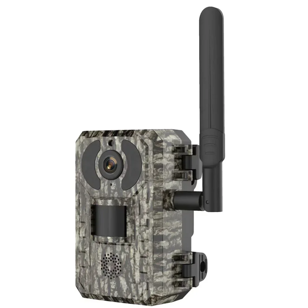 

Cellular Trail Camera 2K 4MP Image Quality 4W Solar-Powered 7800mAh Battery IP66 Rated Night Vision PIR Motion Detection