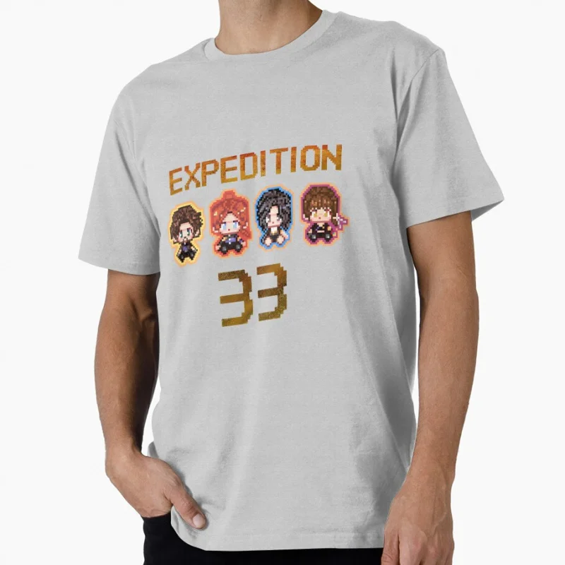 

Gustav Maelle Lune 2025 RPG Game Expeditioner 33 Gift t shirt for fans 100% cotton print Graphic Clothes All size top S-6XL