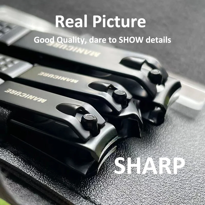 Manicure Nail Clipper Set com Arquivo para Dedos, Ferramenta de Aço Inoxidável, Uso Doméstico, Groove Clipper, 4 Pcs