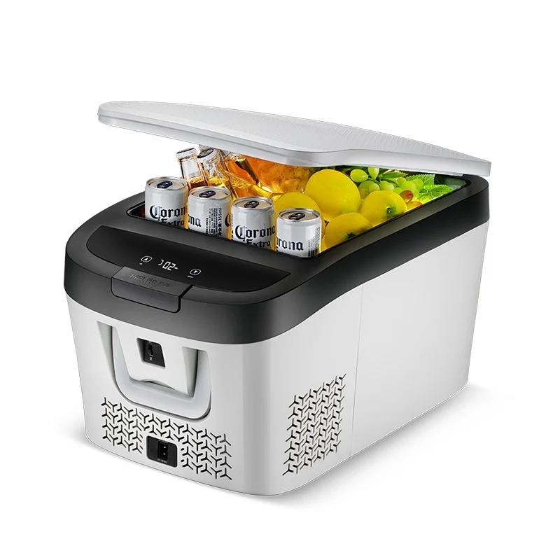 Mini refrigerador portátil al por mayor del coche del compresor de 25L 12V DC con el congelador