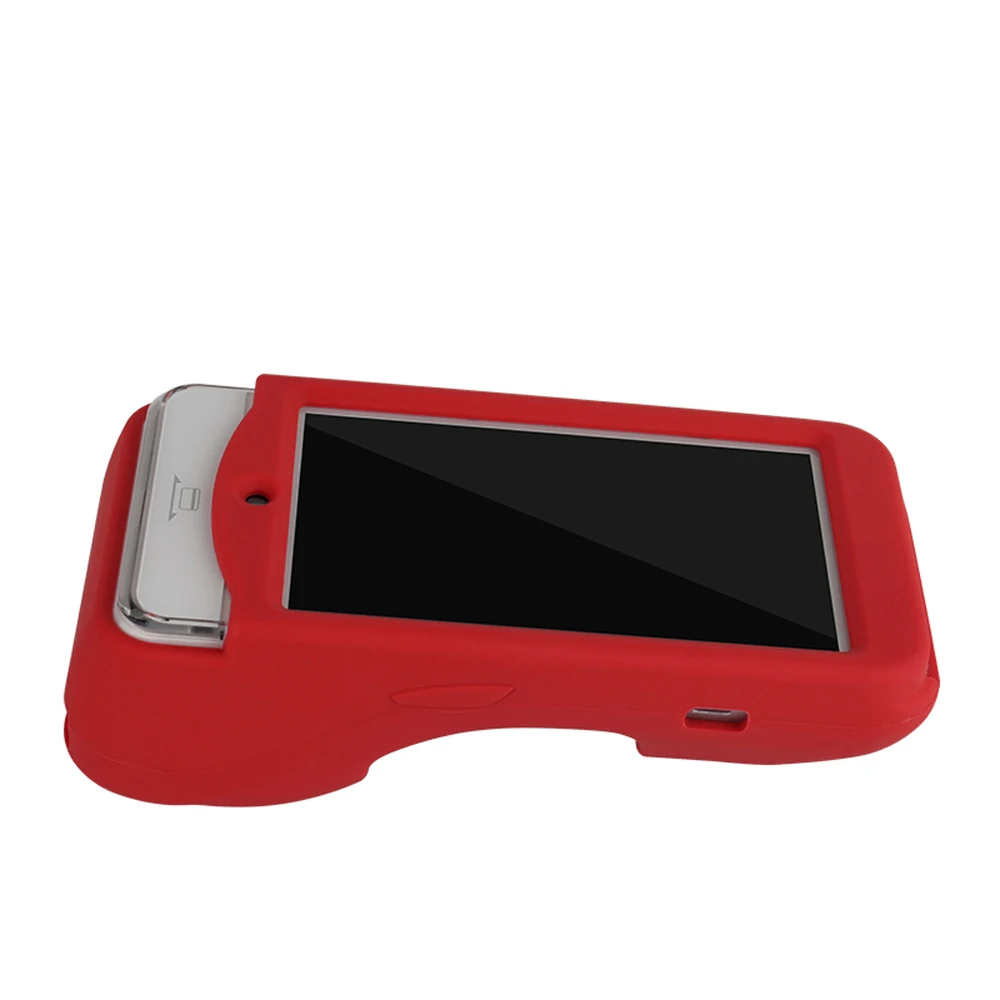 غطاء حماية متين من السيليكون الناعم لمحطة POS المحمولة Pax A920