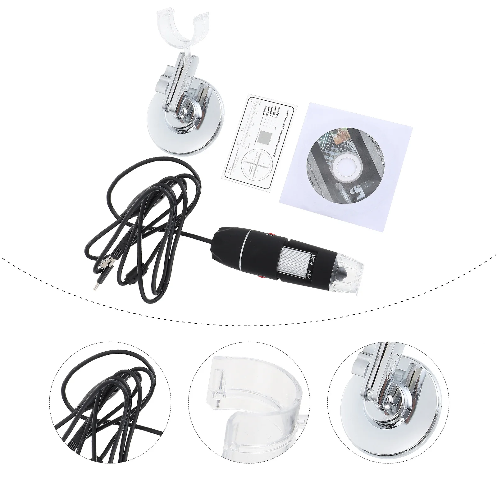 

Electron Digital Microscope Professional High-Definition Magnification Tool for Education USB Connect