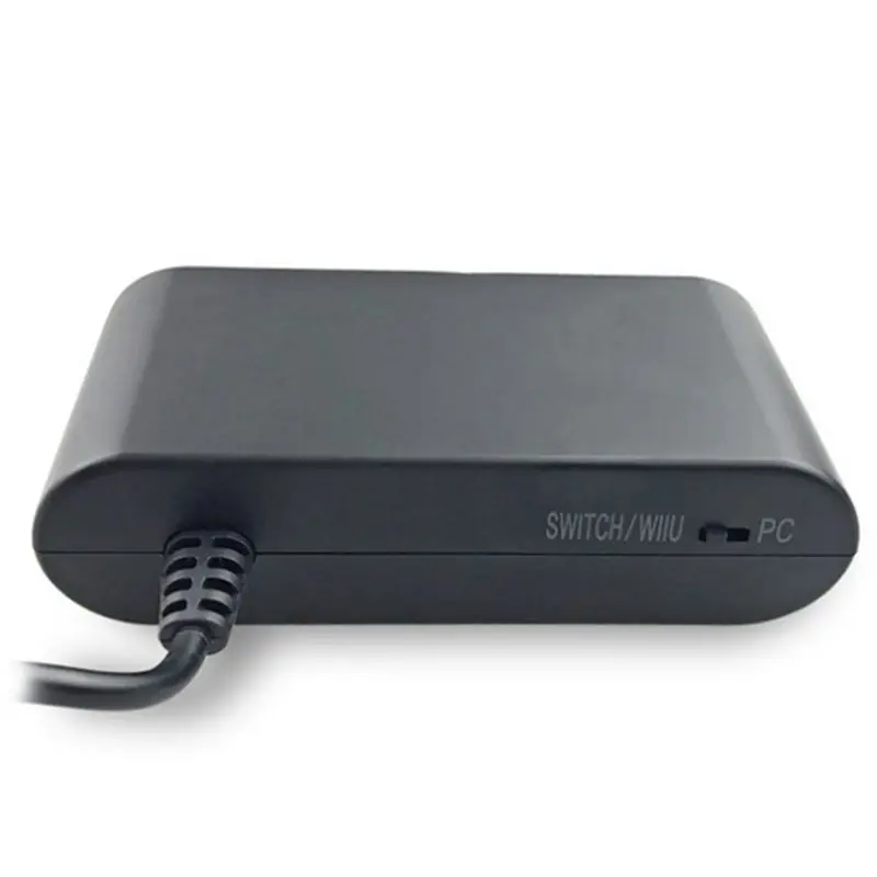 Y44A 4 Port GameCube Controller Adapter for Switch for Wii U PC GC USB Converter