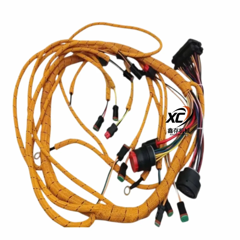 ATV&UTV324-0695 High Quality Brand New Engine Wiring Cable Harness for Wheel Loader 950H 962H Excavator Components 1 Year