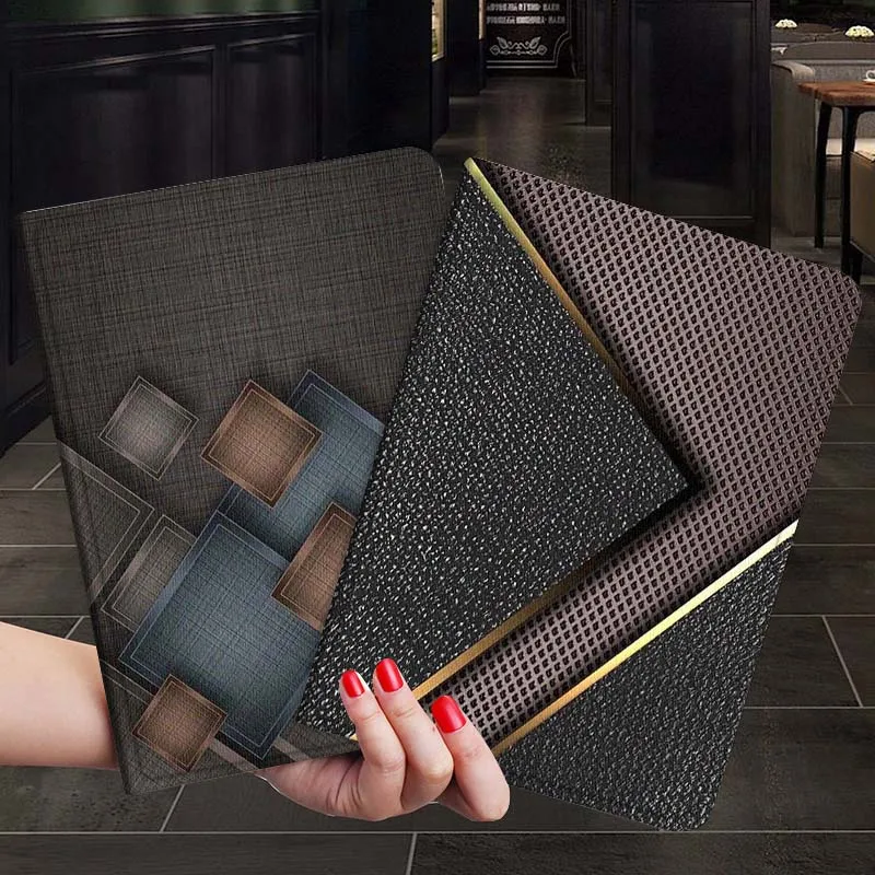 

Square Pattern Grid Design Gift For Xiaoxin Lenovo Tab P12 Extreme Legion Y900 Idea Pro GT 12.1 2025 Foldable Tablet Case