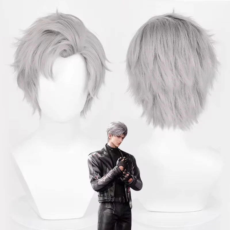 In Stock Game Love and Deepspace Sylus Cosplay Wig Earring Fashion Trend Jewellery Cosplay Qin Che Halloween Party Gift