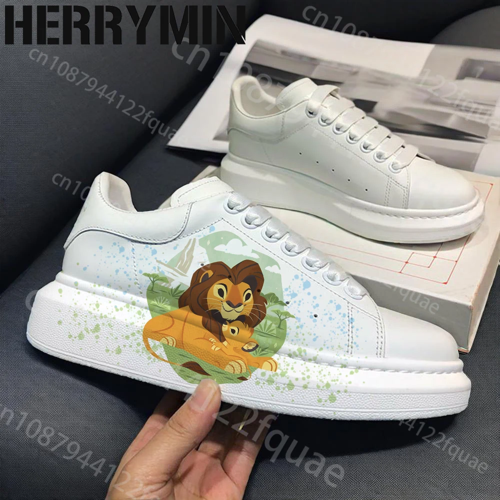

Lion King Printing casual shoes man woman fashion trend comfortable Outdoor walking Adult shoes Gift 2025