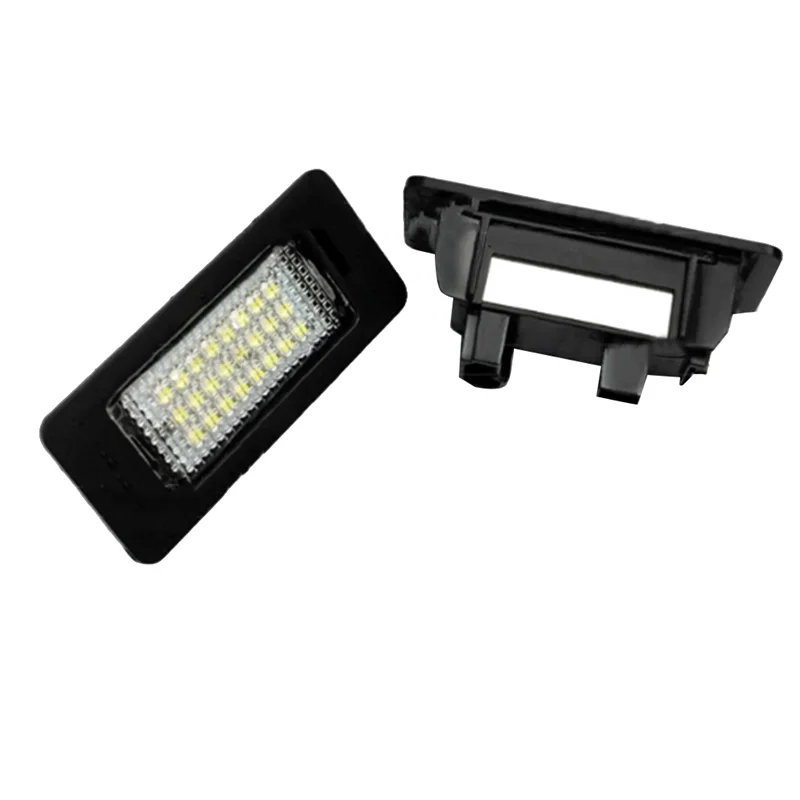 A11M-Car LED أضواء لوحة الترخيص الخلفية 63267165646 63267193293 لسيارات BMW 1 3 5 Series E82 E90 E91 E60 X5 E70 X6 E71 #4