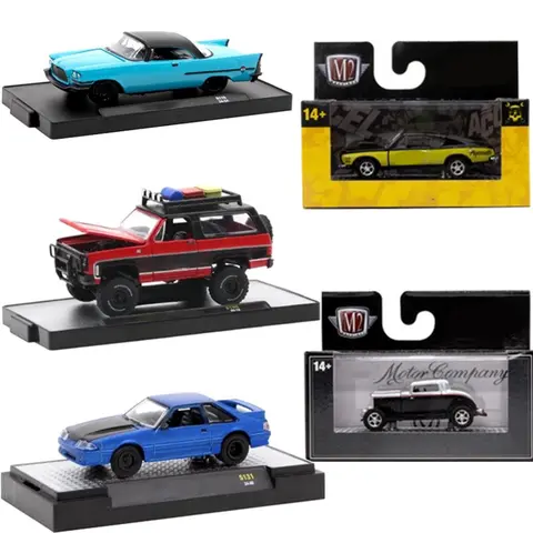 Nuove macchine M2 scala 1:64 1969 Pickup Adventurer 150 pressofuso in lega modello di auto collezione giocattolo regalo per bambini