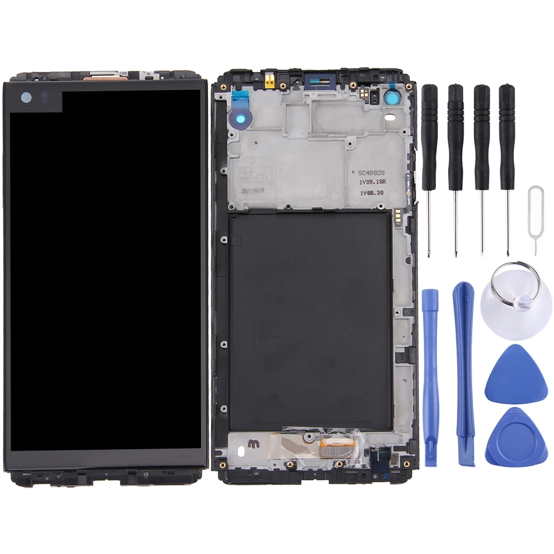 LCD Screen and Digitizer Full Assembly with Frame for LG V20 VH990, H918, H910, LS997, US996, VS995, F800L, F800S, F800K, H915