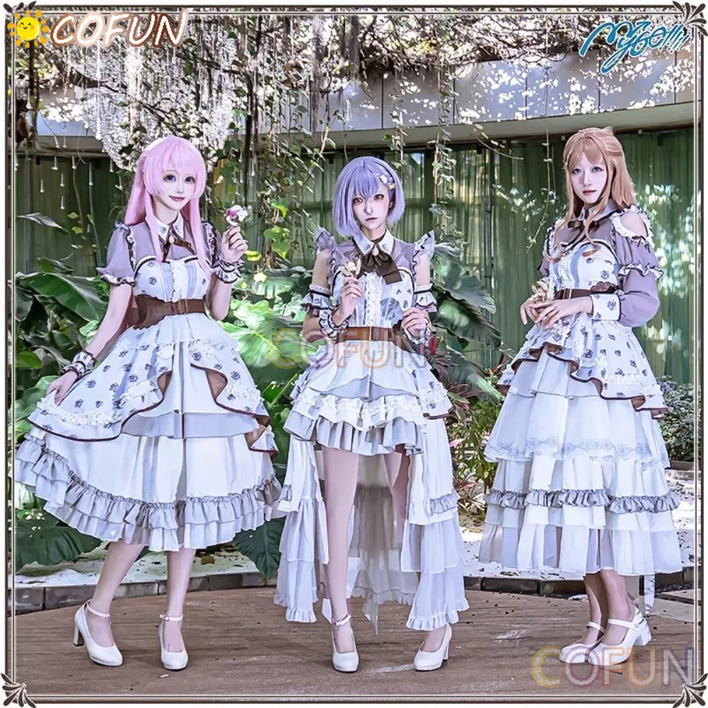 COFUN juego BanG Dream Rana Kaname/Taki Shiina /Soyo Nagasaki /Anon Chihaya/Takamatsu Tomori disfraz Cosplay vestido de Halloween Sui