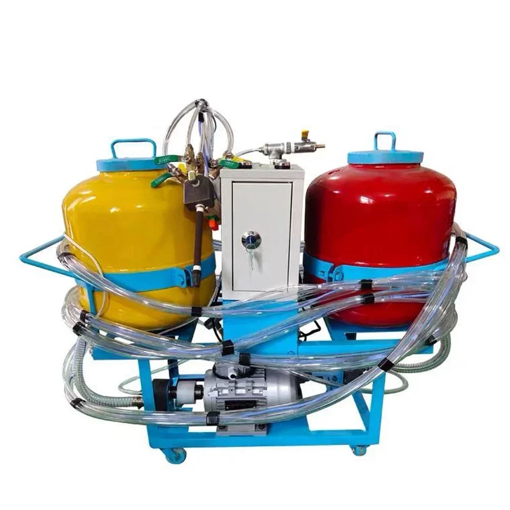 Polyurethane low pressure spraying machine / cold storage wall and roof compartment insulation pouring machine foaming machine